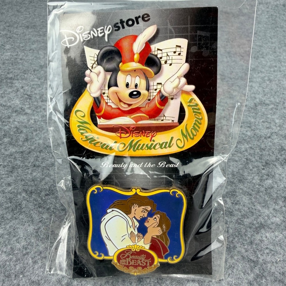 Disney Store Magical Musical Moments Beauty and the Beast‎ Pin 17 Belle Beast 06